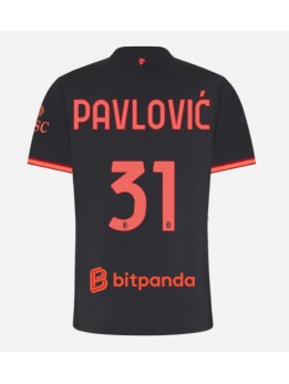 Ženski Nogometna dresi replika AC Milan Strahinja Pavlovic #31 Tretji 2026-27 Kratek rokav